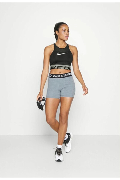 Футболка Nike Pro Dri-Fit Графическая Укороченная Женская NDD SPORT
