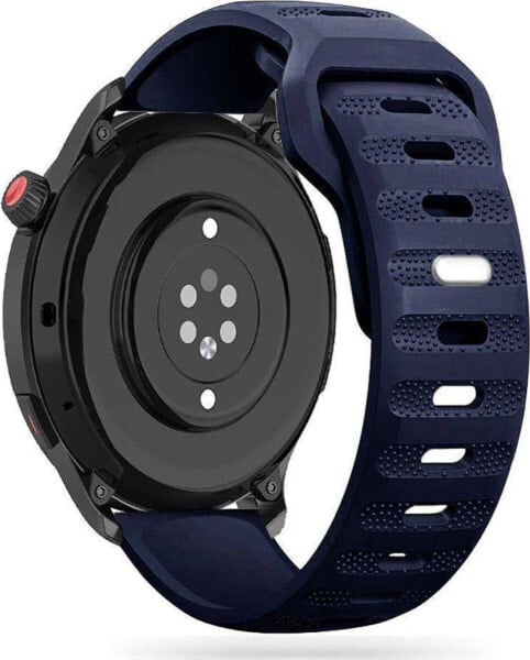 Tech-Protect Pasek do SAMSUNG GALAXY WATCH 4 / 5 / 5 PRO (40 / 42 / 44 / 45 / 46 MM) Tech-Protect Iconband Line granatowe