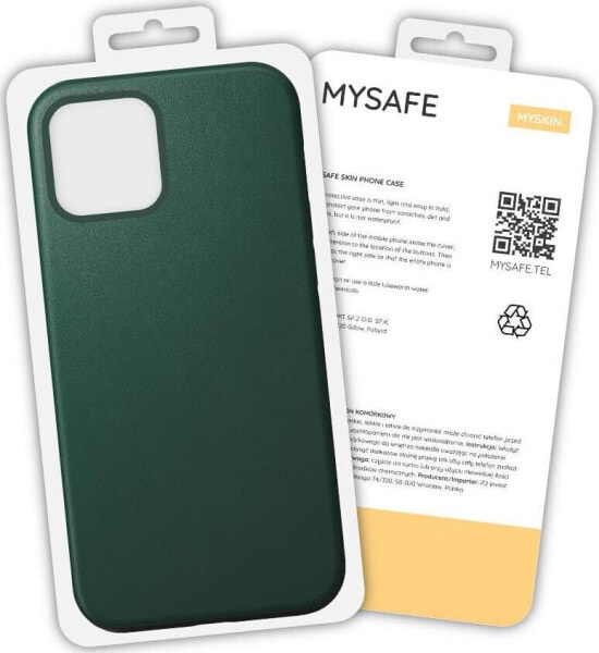 Mysafe MYSAFE ETUI SKIN IPHONE XS MAX ZIELONY PUDEŁKO