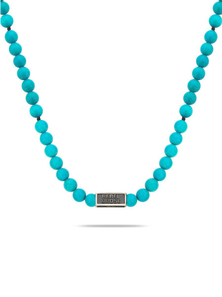 Rebel & Rose NL034-S-70 Turquoise Delight mens Necklace 70cm