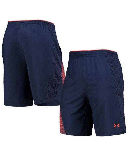 Men's Navy Auburn Tigers 2021 Sideline Woven Shorts