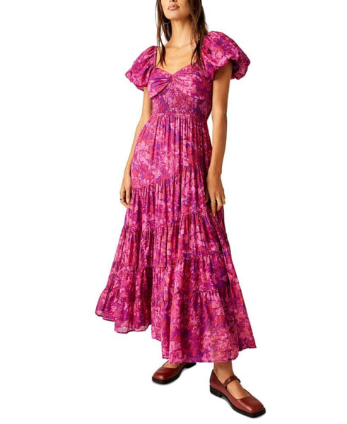 Women's Floral Sundrenched Maxi Dress