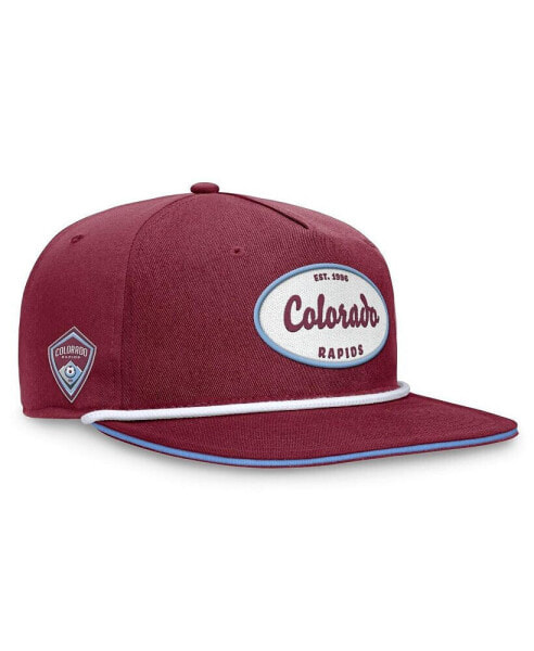 Men's Garnet Colorado Rapids Iron Golf Snapback Hat