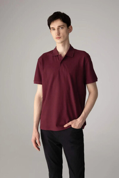 New Regular Fit Kısa Kollu Polo Tişört