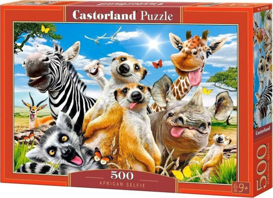 Castorland Puzzle 500 African selfie CASTOR