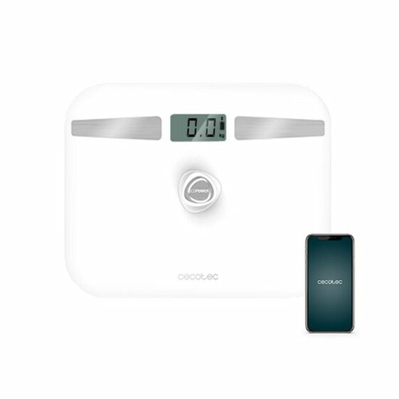 Цифровые весы для ванной Cecotec SURFACE PRECISION ECOPOWER 10200 SMART HEALTHY LCD Bluetooth 180 kg Белый LCD