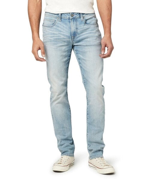 Men's Slim Ash Crinkled Stretch Denim Jeans