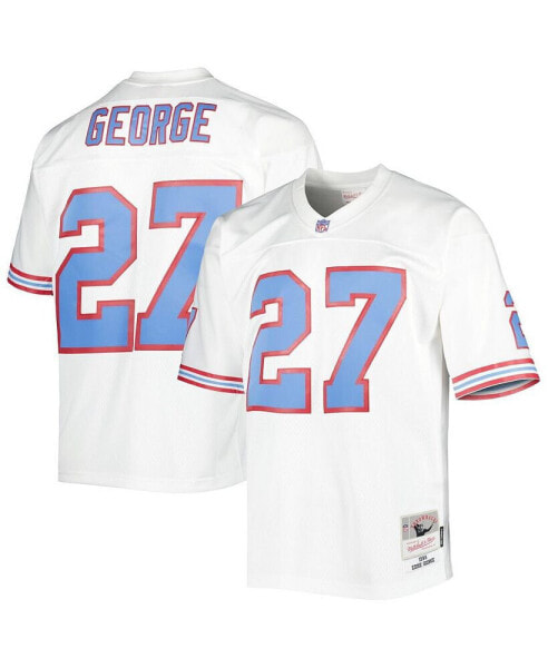 Men's Eddie George White Houston Oilers 1996 Legacy Replica Jersey