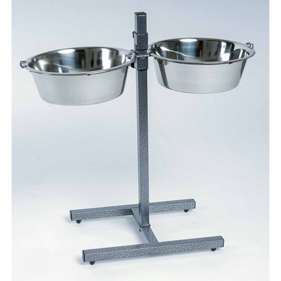 WUAPU Inox 4L Adjustable Double Feeder