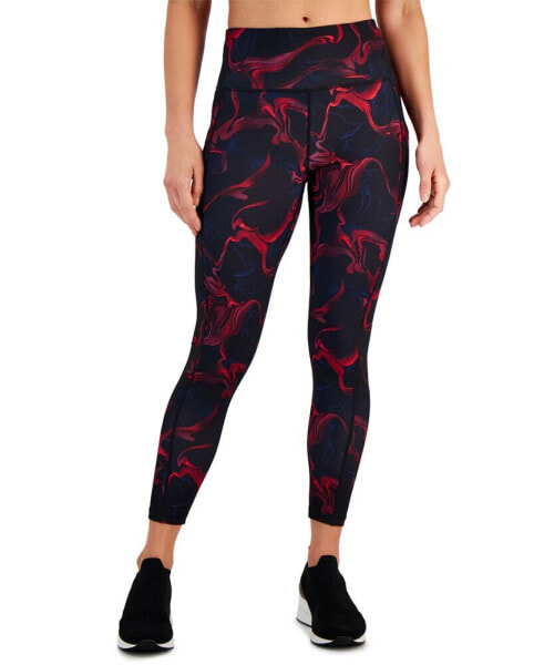 Women's Printed Compression 7/8 Leggings, Created for Macy's