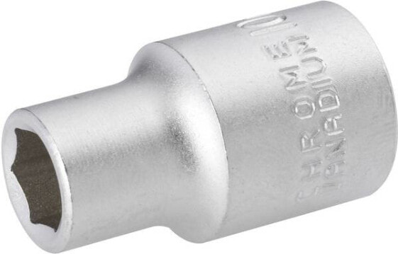 Toolcraft 820772 - Socket - 1/2" - Metric - 1 head(s) - 18 mm - Chromium-vanadium steel