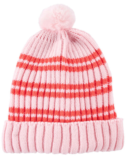 Toddler Striped Beanie 2T-4T