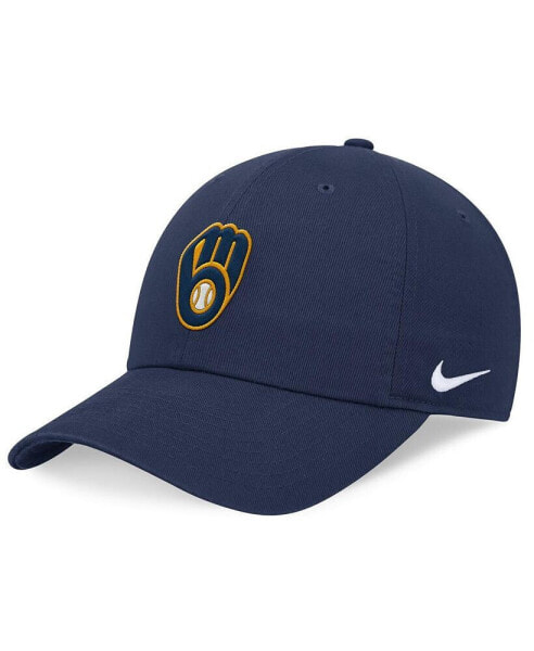 Men's Navy Milwaukee Brewers Club Adjustable Hat