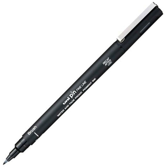 Постоянный маркер Uni-Ball PINBR-200(S) Кисть Чёрный 12 Предметы