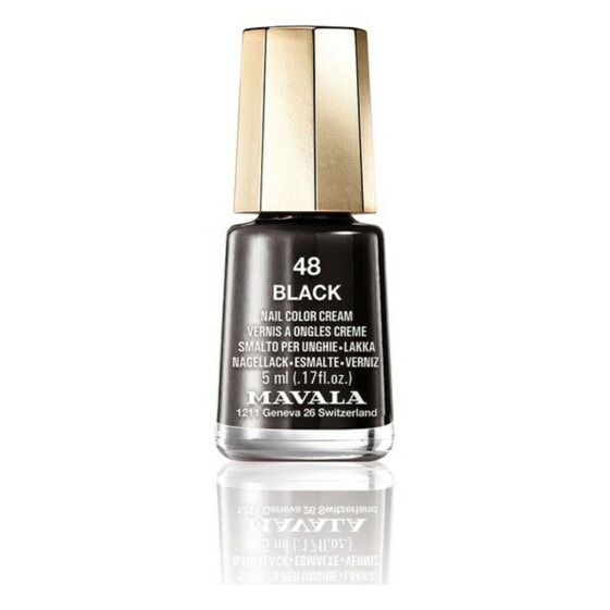 Лак для ногтей Nail Color Mavala Nail Color 48-black 5 ml