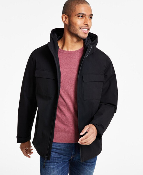 Куртка с капюшоном DKNY Zip-Front Two-Pocket для мужчин