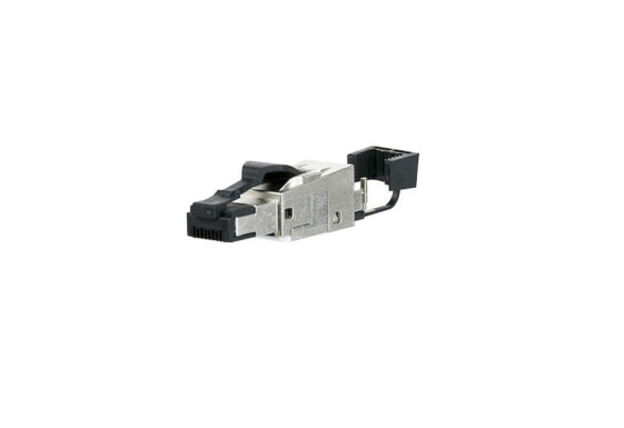 METZ CONNECT 130E405032-E - RJ-45 - Black,Silver - IP20 - 50 V - 1 A - 49.8 x 13.8 x 16.5 mm