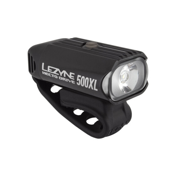 Lezyne Hecto Drive 500XL Headlight: Gloss Black