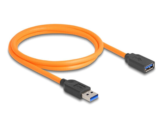 Delock 87963 - USB 3.0 Kabel A Stecker auf Buchse Tethered Shooting 1 m - Cable - Digital