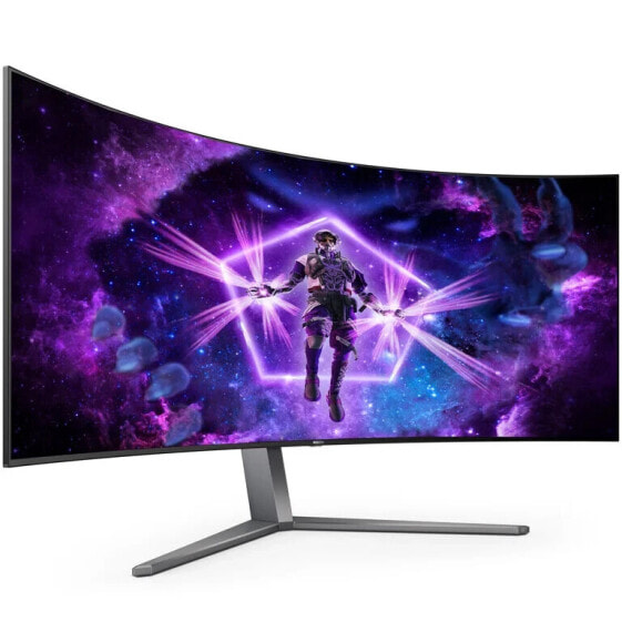 AOC AGON PRO AG456UCZD, 45 Zoll Curved Gaming Monitor, 240 Hz, OLED, G-SYNC/AMD-FreeSync-Premium