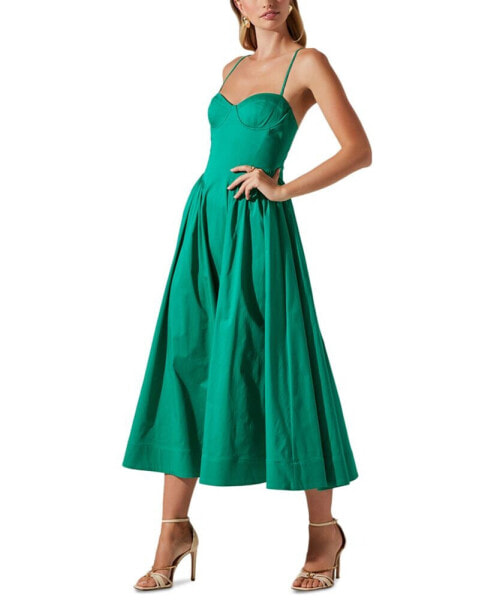 Women's Bellamy Sleeveless Fit & Flare Midi Dress