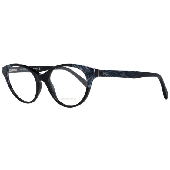 Emilio Pucci Brille EP5023 001 51 Damen Schwarz 140mm