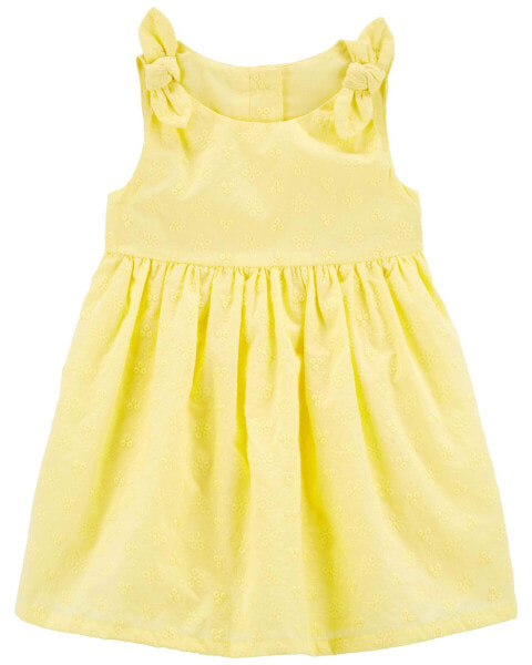 Baby Eyelet Babydoll Dress 9M