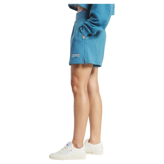 REEBOK CLASSICS Varsity High-Rise Rib shorts