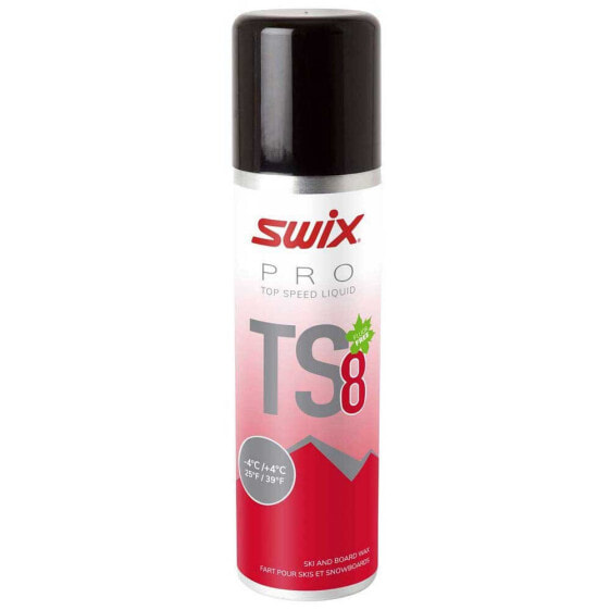 SWIX TS8 -4ºC/+4ºC 125ml Board Wax