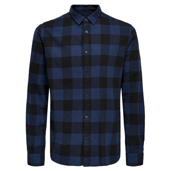 ONLY & SONS Gudmund Life Checked long sleeve shirt