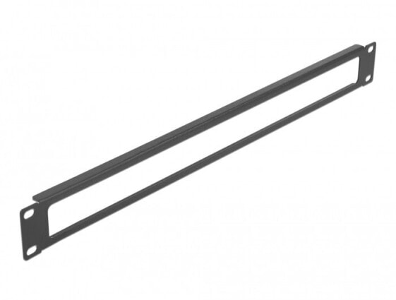 Delock 66674 - Blank panel - Black - Metal - 1U - 48.3 cm (19") - 44 mm