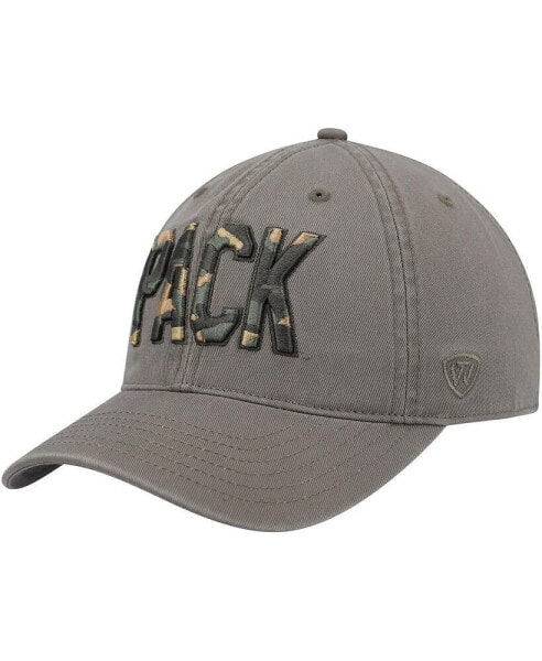 Men's Olive NC State Wolfpack OHT Military-Inspired Appreciation Unit Adjustable Hat
