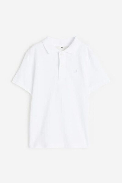 Cotton Pique Polo Shirt