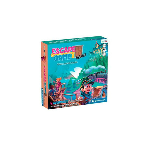 CLEMENTONI Escape Room Deluxe 30x30x7.7 cm Board Game