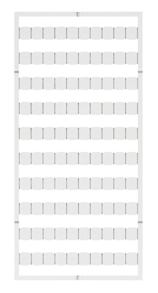 WAGO 799-501 - Terminal block markers - White