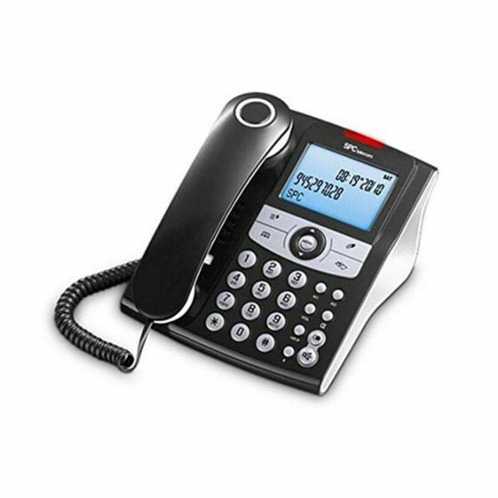 Стационарный телефон SPC LCD Чёрный (Пересмотрено A)