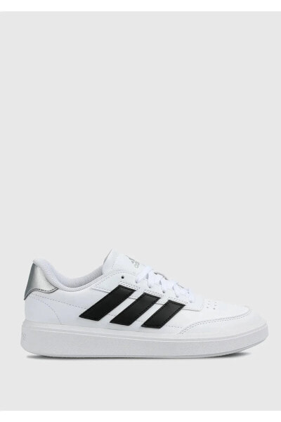 IF6493 Adidas COURTBLOCK Kadın Spor Ayakkabı FTWWHT/CBLACK/SILVMT