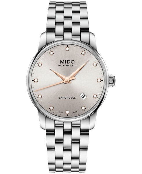Часы Mido Baroncelli Diamond 38mm