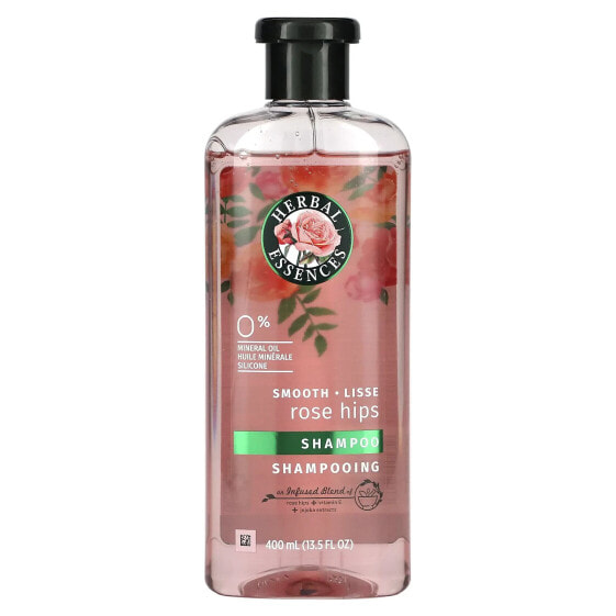 Smooth Shampoo, Rose Hips, 13.5 fl oz (400 ml)