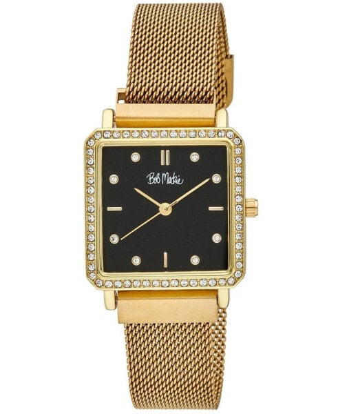 Часы Bob Mackie Quartz Gold-Tone Watch