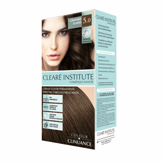 Краска для волос Clearé Institute Colour Clinuance Nº 5.0-castaño claro