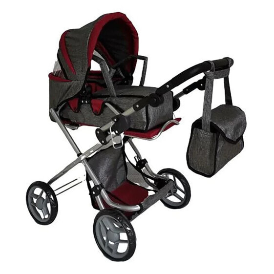 KO Toy Stroller 9333 Fm015 With Bag doll