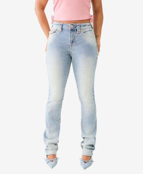 Women's Billie Flap Super T Straight Jean