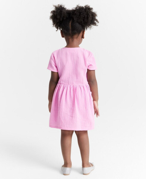 Toddler Girls Gauze Dress, Created for Macy's