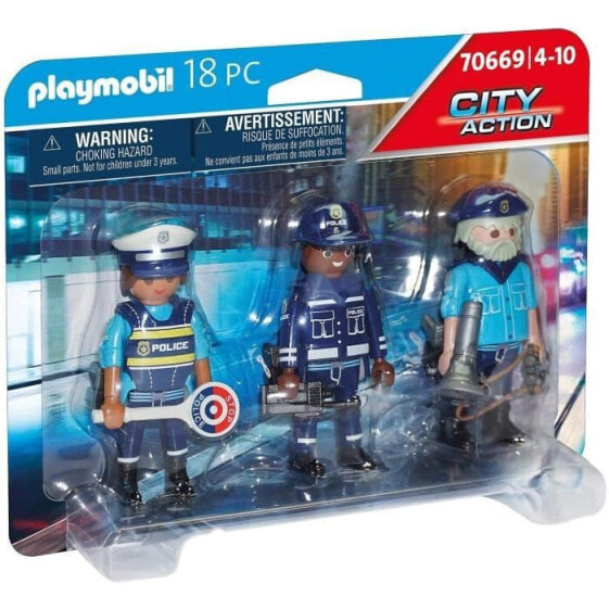 PLAYMOBIL - 70669 - Polizei-Polizei-Team