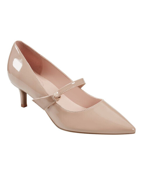 Women's Medley Mary-Jane Pointed Toe Heeled Pumps