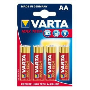 Одноразовые батарейки AA VARTA 4706/4B