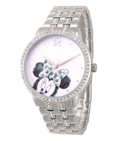 Women's Disney Minnie Mouse Silver Bracelet Watch 40mm