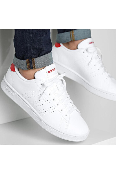 Кроссовки мужские Adidas Hr0235 Erkek Beyaz Ayakkabı Sneaker Normal Kalıp
