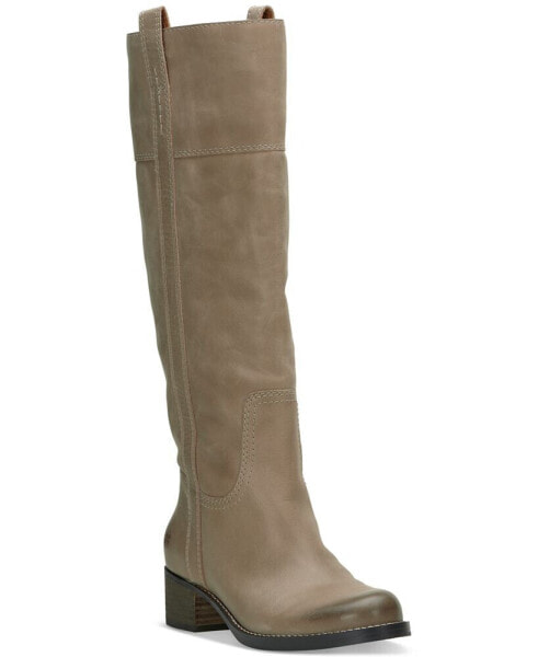 Women's Hybiscus Knee-High Riding Boots